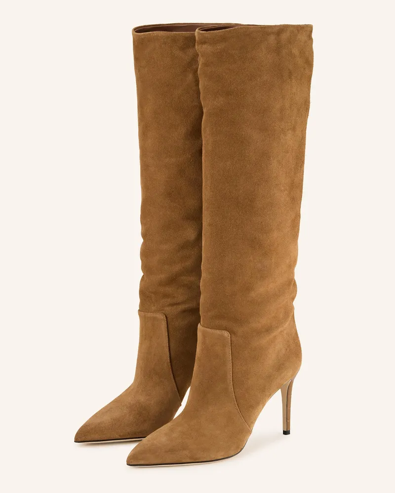 Paris Texas Stiefel Cognac