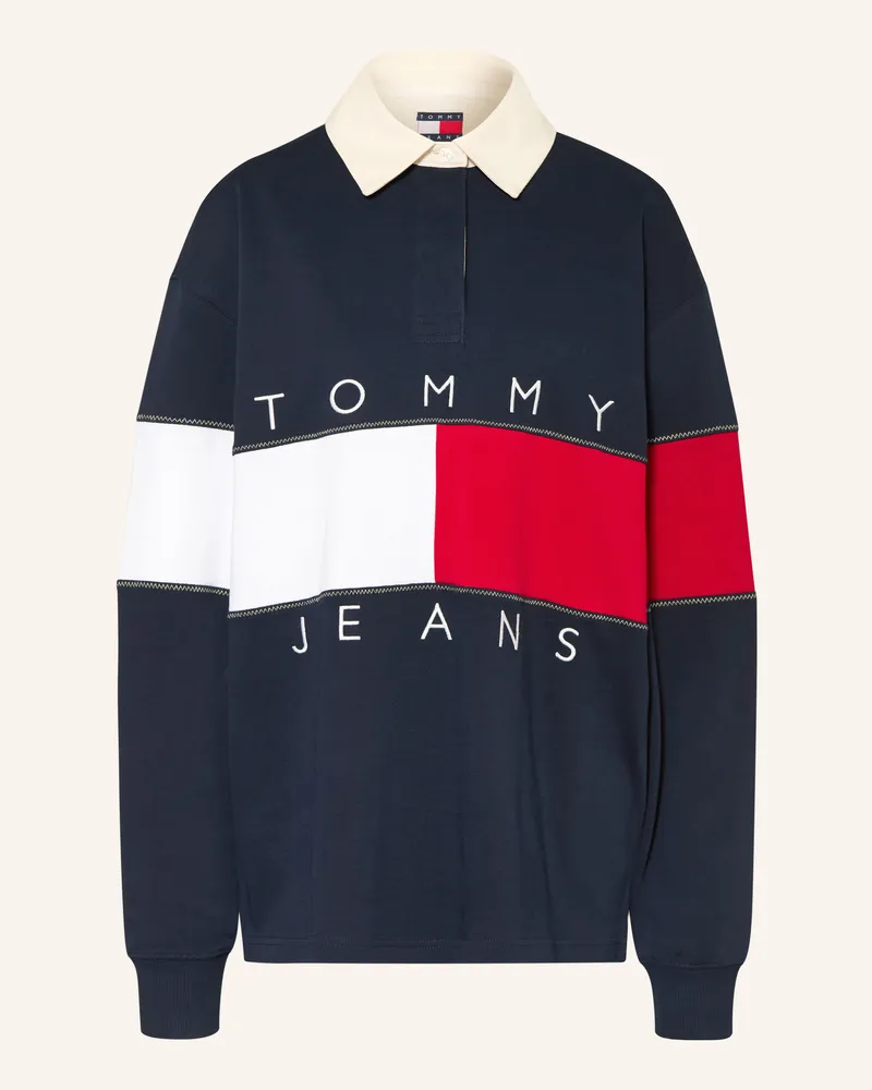 Tommy Hilfiger Rugbyshirt blau Dunkelblau