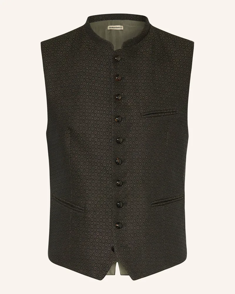 Gottseidank Trachtenweste KONSTANTIN Khaki