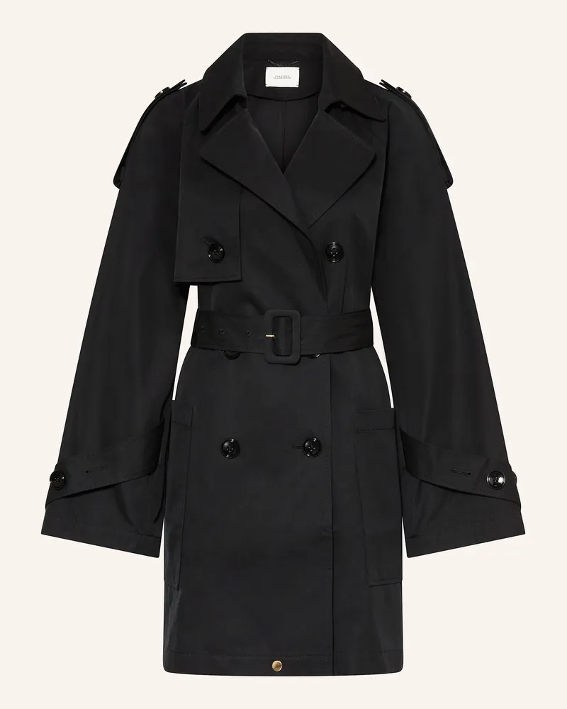 Dorothee Schumacher Trenchcoat LUXURY LAYER Schwarz