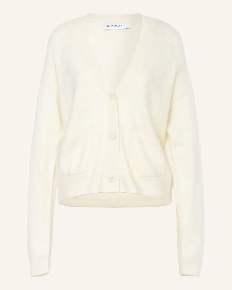 Iris von Arnim Strickjacke SERAPHINA aus Cashmere Ecru