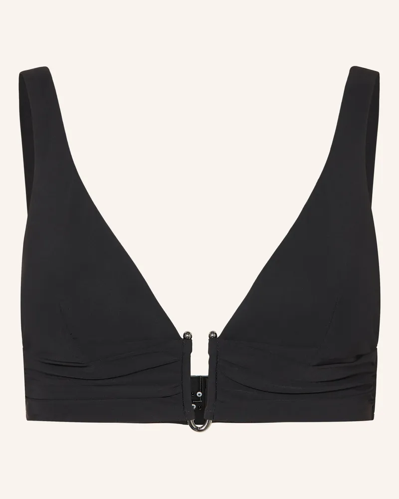 Maryan Mehlhorn Bralette-Bikini-Top Honesty schwarz Schwarz