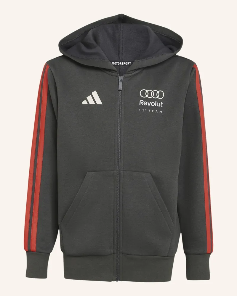 adidas Audi Revolut f1 Team Dna Full Zip Hoodie schwarz Schwarz