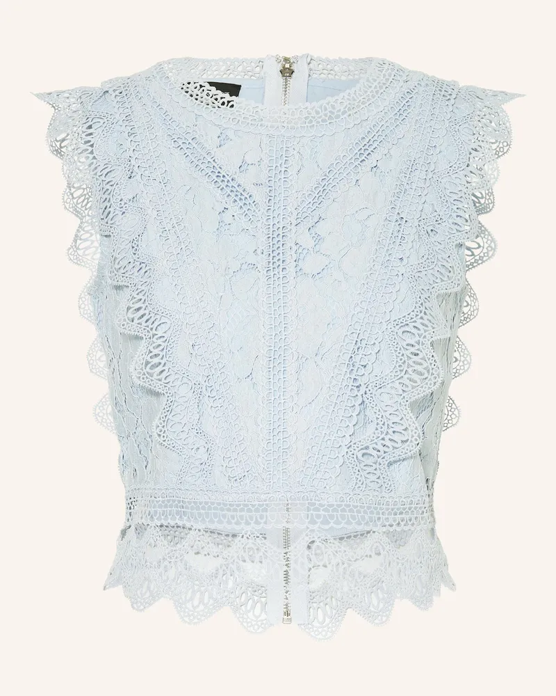Apart Spitzentop Hellblau