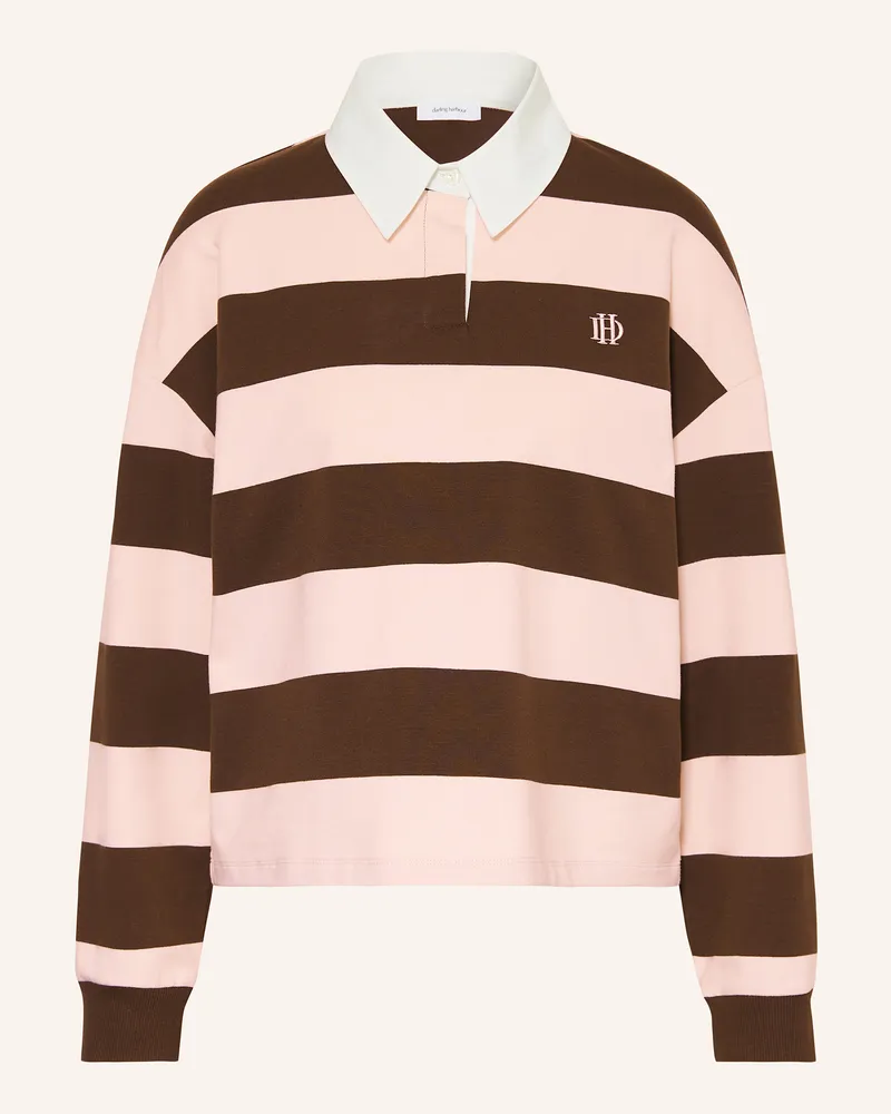 Darling Harbour Rugbyshirt Darkbrown