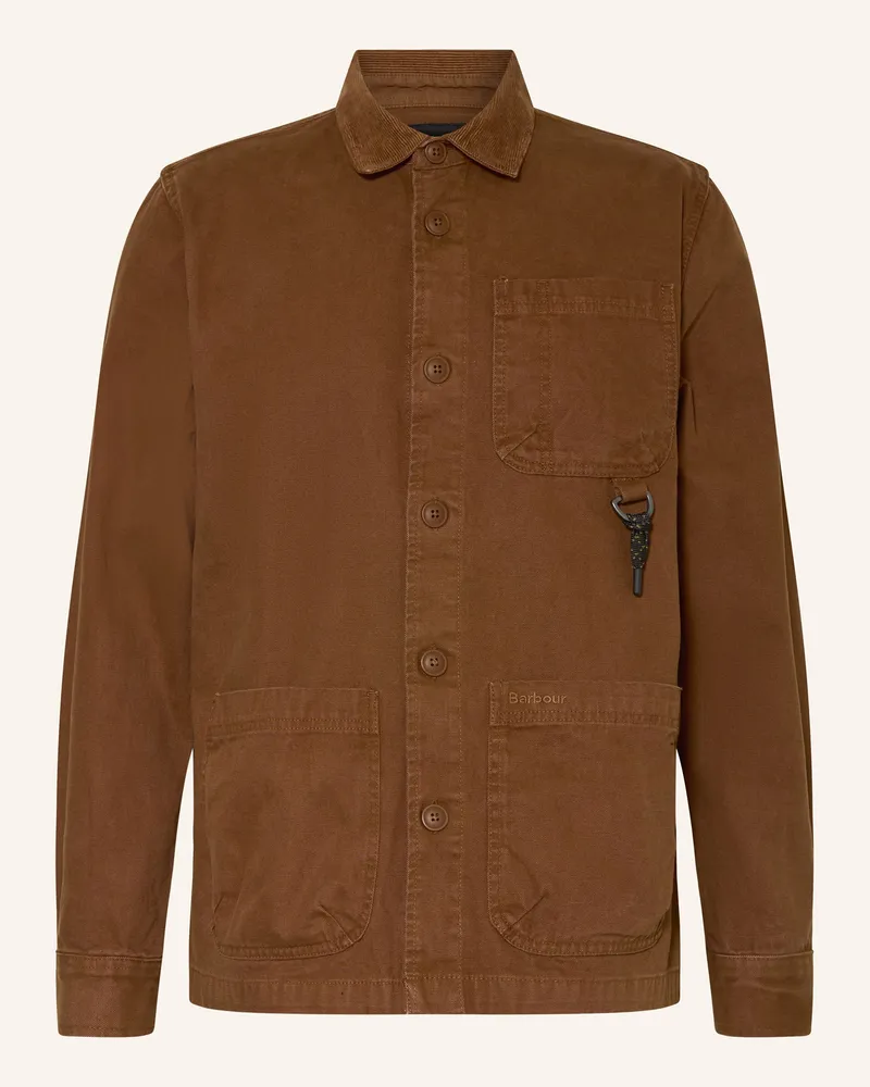 Barbour Overjacket BOWLAND Cognac
