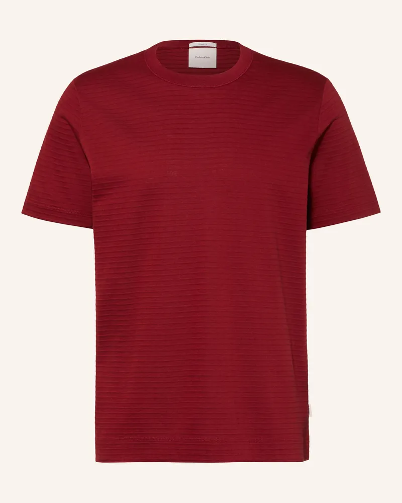 Calvin Klein T-Shirt rot Rot