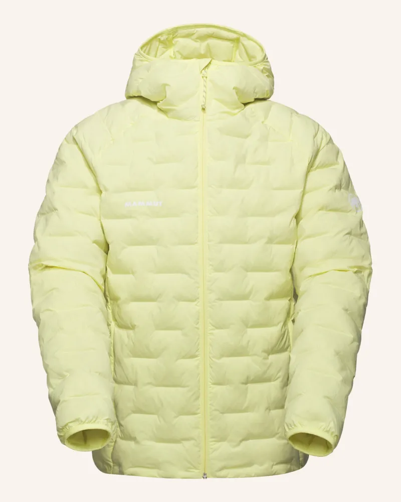 Mammut Isolationsjacke SENDER IN mit Kapuze Gelb