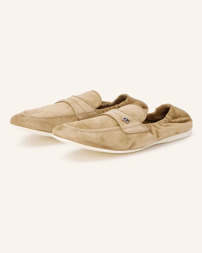 Dolce & Gabbana Loafer braun Beige