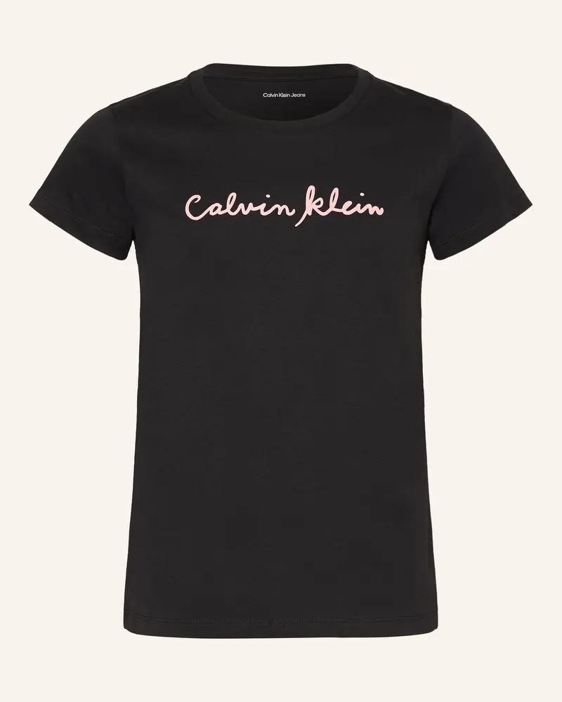 Calvin Klein T-Shirt schwarz Schwarz