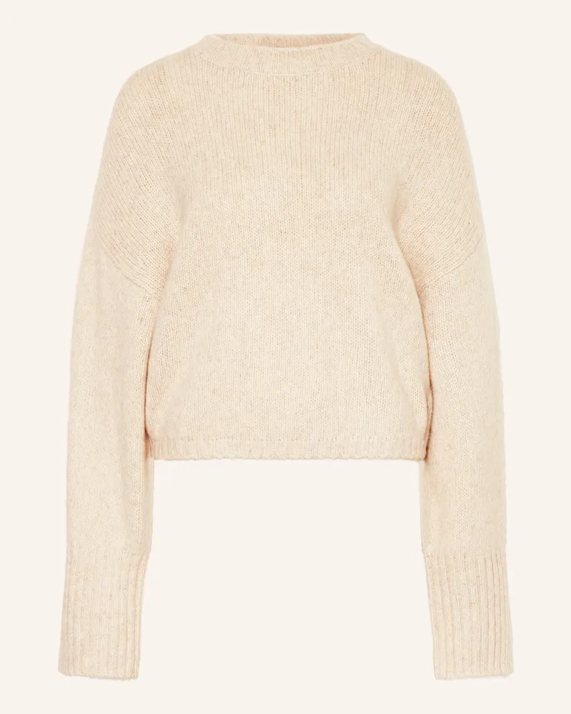 Mrs & HUGS Pullover mt Alpaka Creme