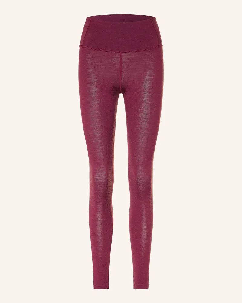 Icebreaker Funktionswäsche-Hose Merino 200 Oasis Aus Merinowolle lila Fuchsia