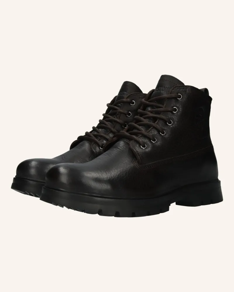 Blackstone Schnürboots braun Dunkelbraun