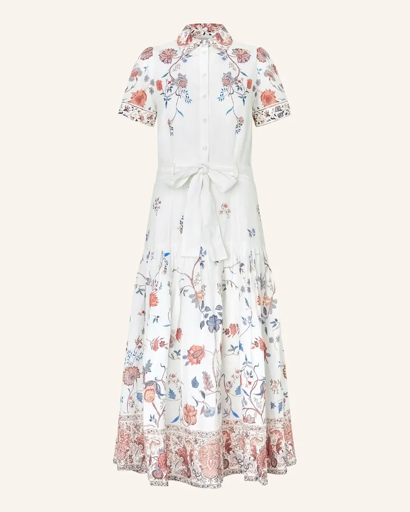 Kudibal Hemdblusenkleid Lunadea Aus Leinen weiss Weiss