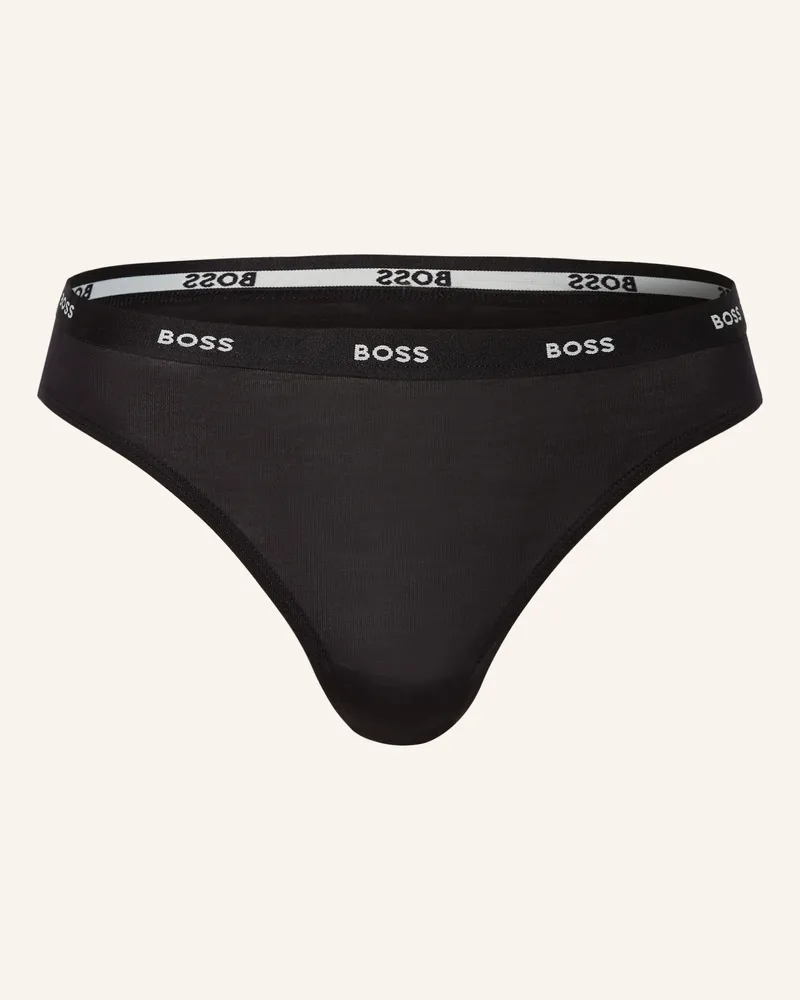 HUGO BOSS Slip schwarz Schwarz