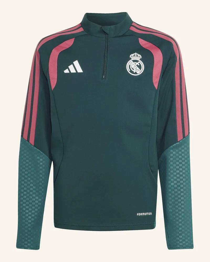 adidas Real Madrid 26/27 tiro26 Competition Kids Trainingsoberteil gruen Grün