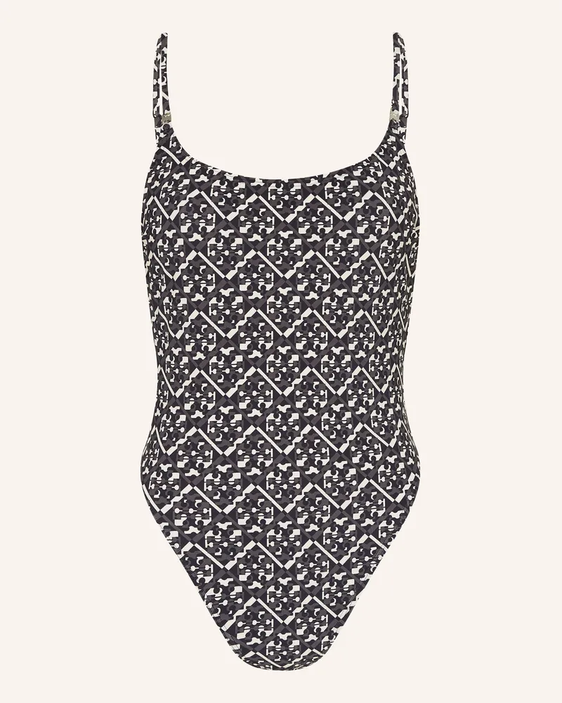 Tory Burch Badeanzug Creme