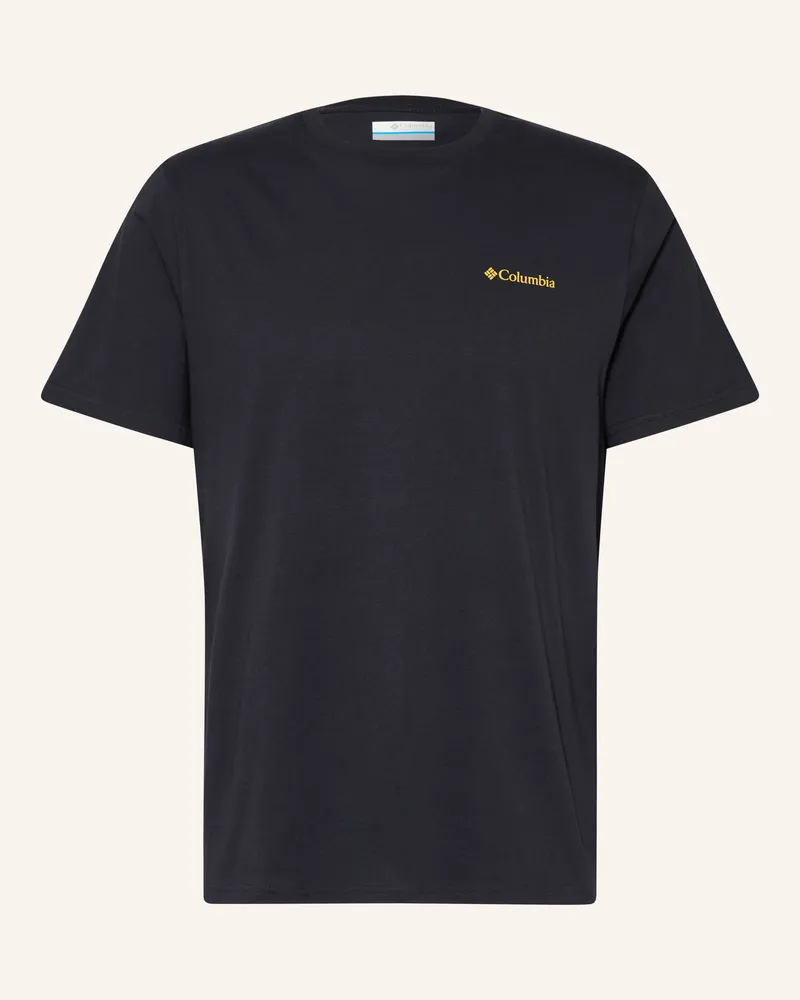 Columbia Sportswear Company T-Shirt CSC™ LOGO BACK Schwarz