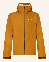 Salewa Regenjacke PUEZ AQUA POWERTEX Gelb