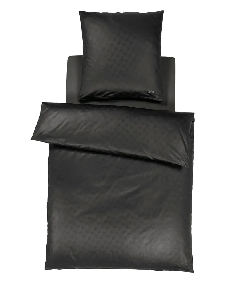 JOOP! Bettwäsche Cornflower silber Schwarz