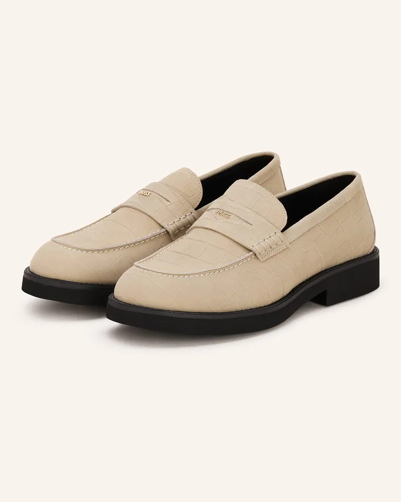 HUGO BOSS Penny-Loafer ELERI Beige