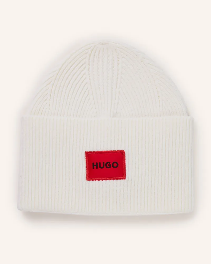 HUGO BOSS Mütze Xaff weiss Creme