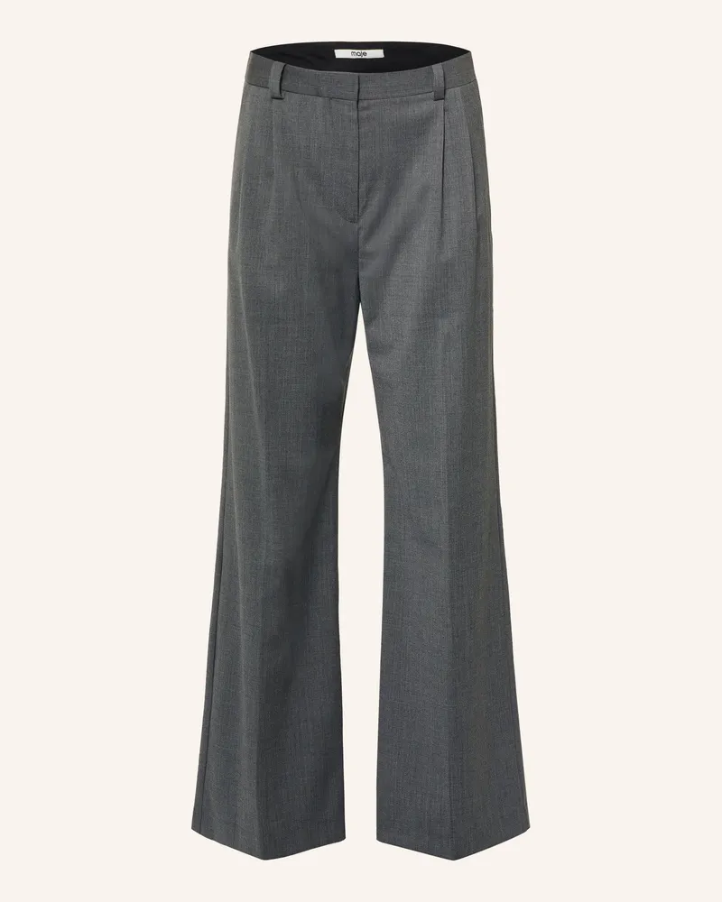 Maje Marlenehose grau Dunkelgrau