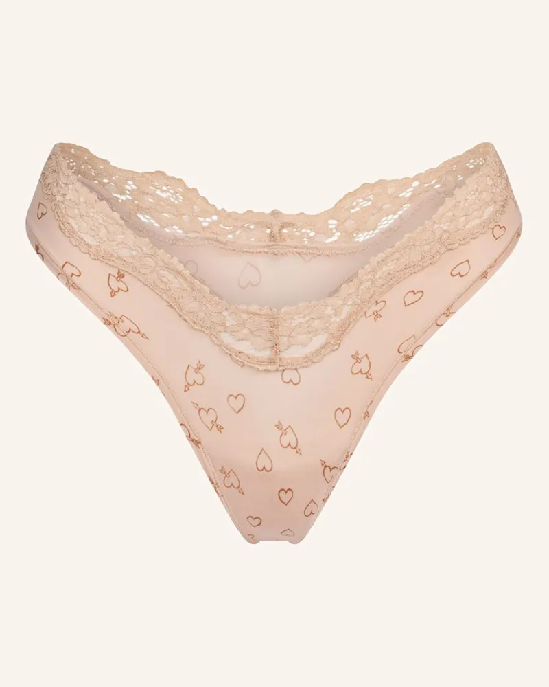 SKIMS String Fits Everybody beige Mica