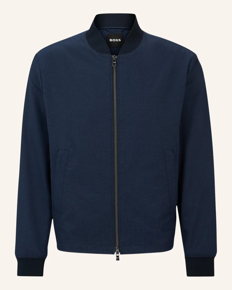 HUGO BOSS Blazer P-HANRYBMB-WG-PK242F Slim Fit Dunkelblau