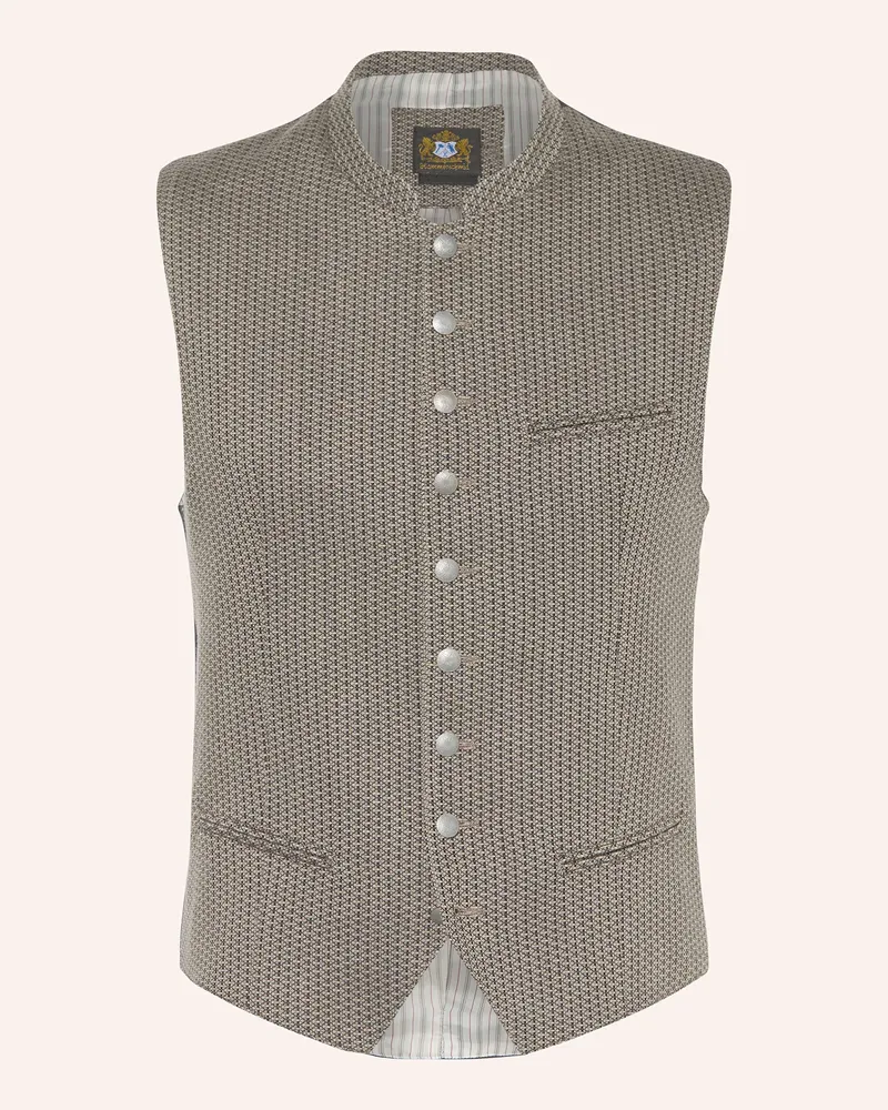 Hammerschmid Trachtenweste KILIAN Slim Fit Beige