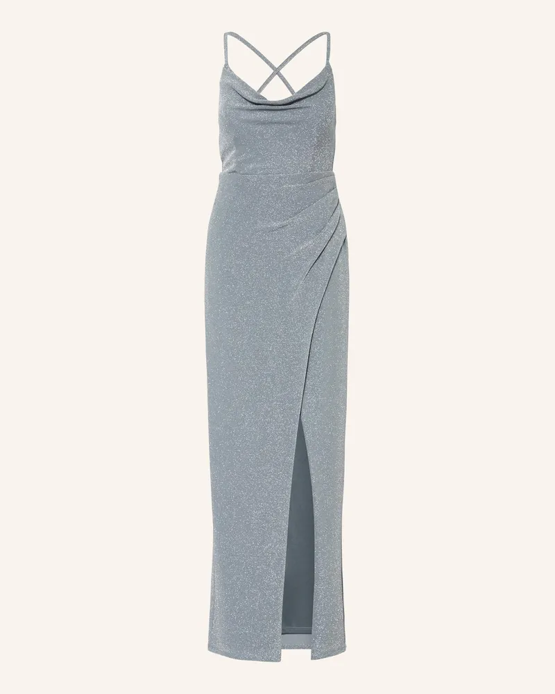 Vera Mont Abendkleid mit Glitzergarn Mint