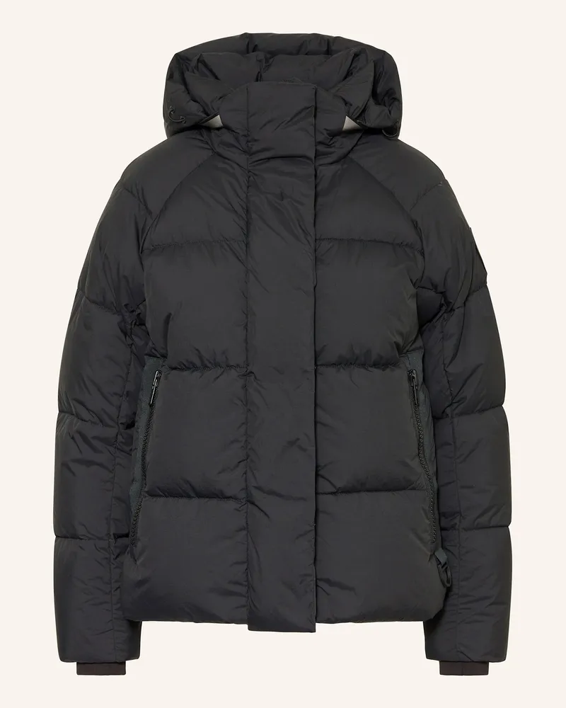 Canada Goose Daunenjacke Junction Mit Abnehmbarer Kapuze schwarz Schwarz