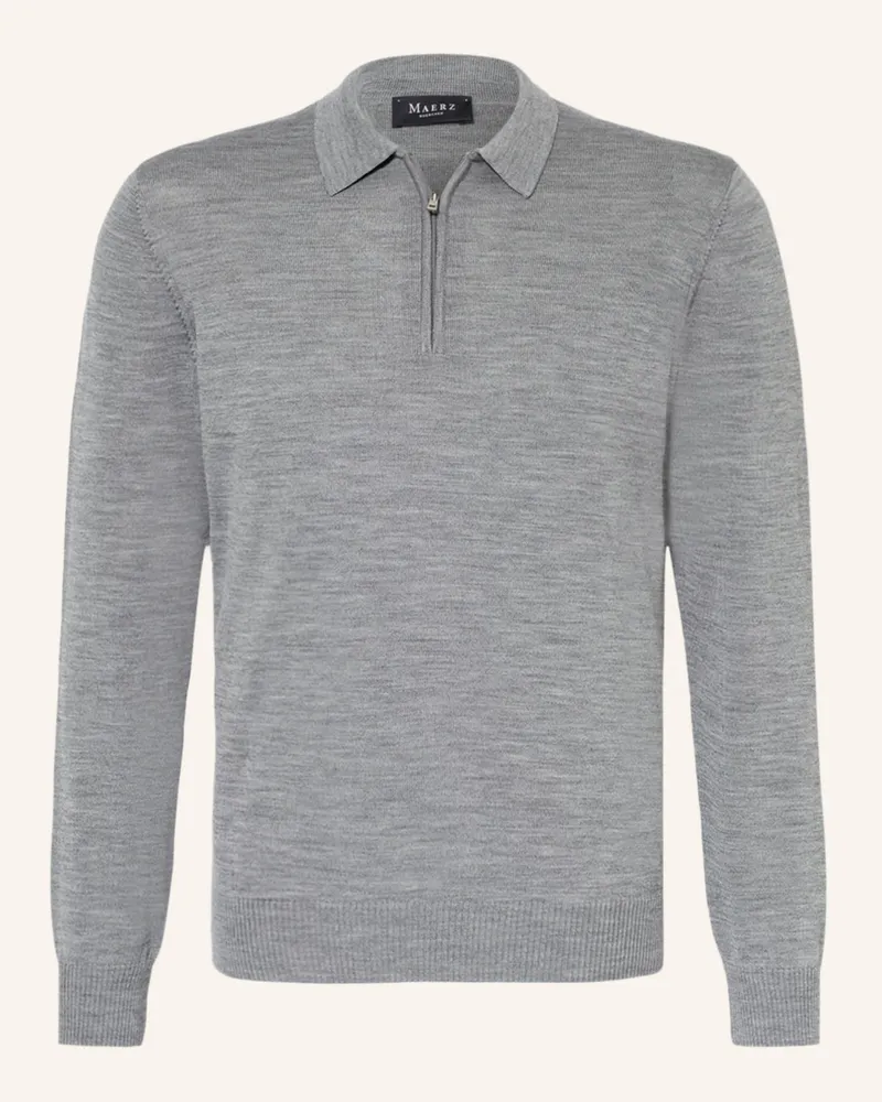 Maerz Pullover Aus Merinowolle grau Grau
