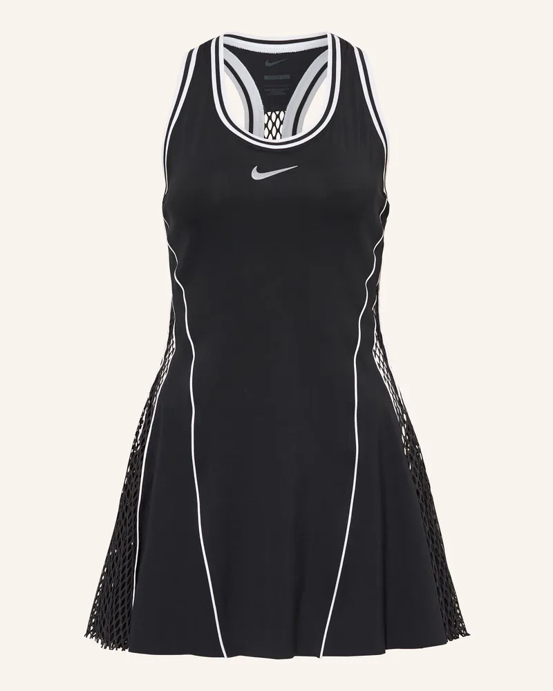 Nike Tenniskleid Court Slam schwarz Schwarz