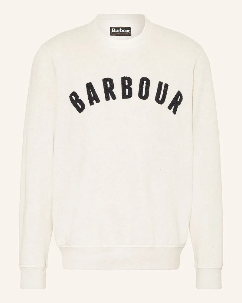 Barbour Sweatshirt PREP Ecru