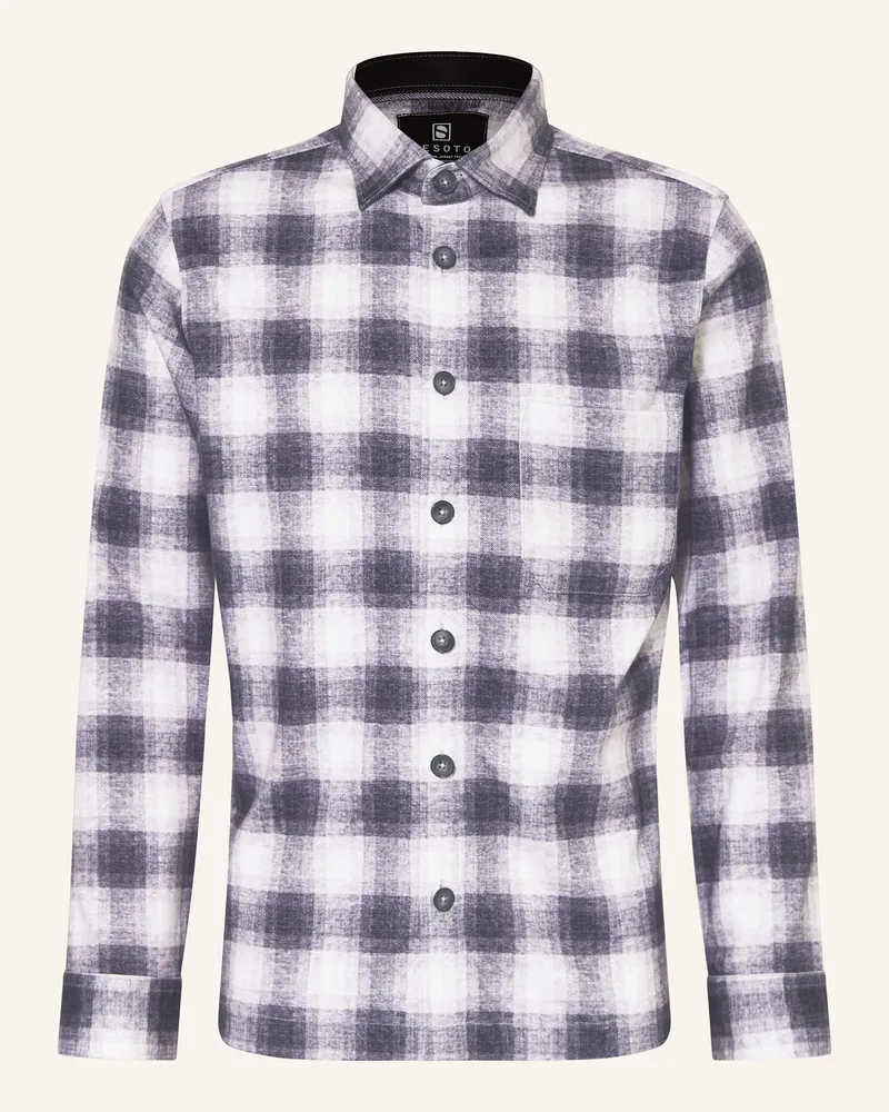 DESOTO Overshirt Grau