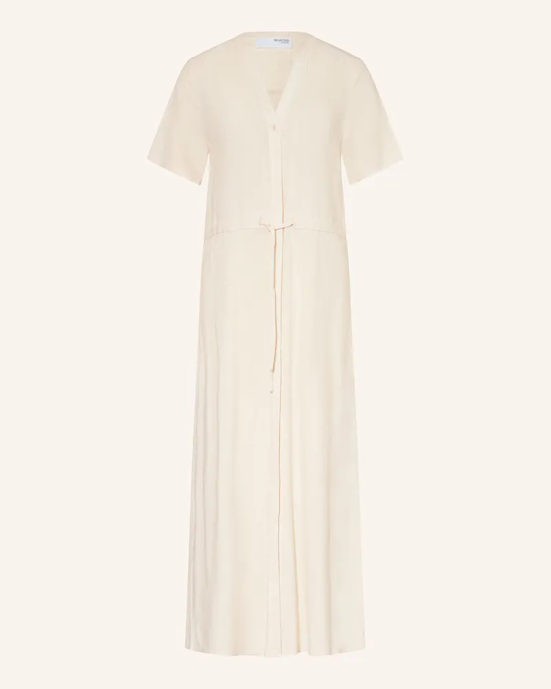Selected Kleid beige Beige