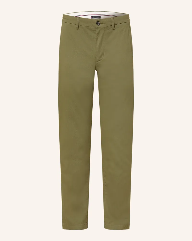 Tommy Hilfiger Chino Denton Straight Fit gruen Khaki
