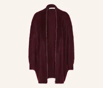 Strickjacke affetto1234 Mit Mohair rot