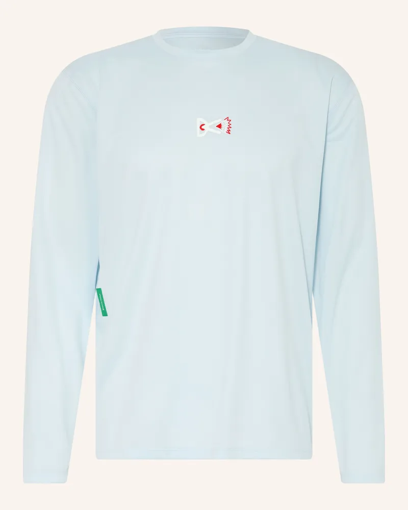 District Vision Laufshirt blau Hellblau