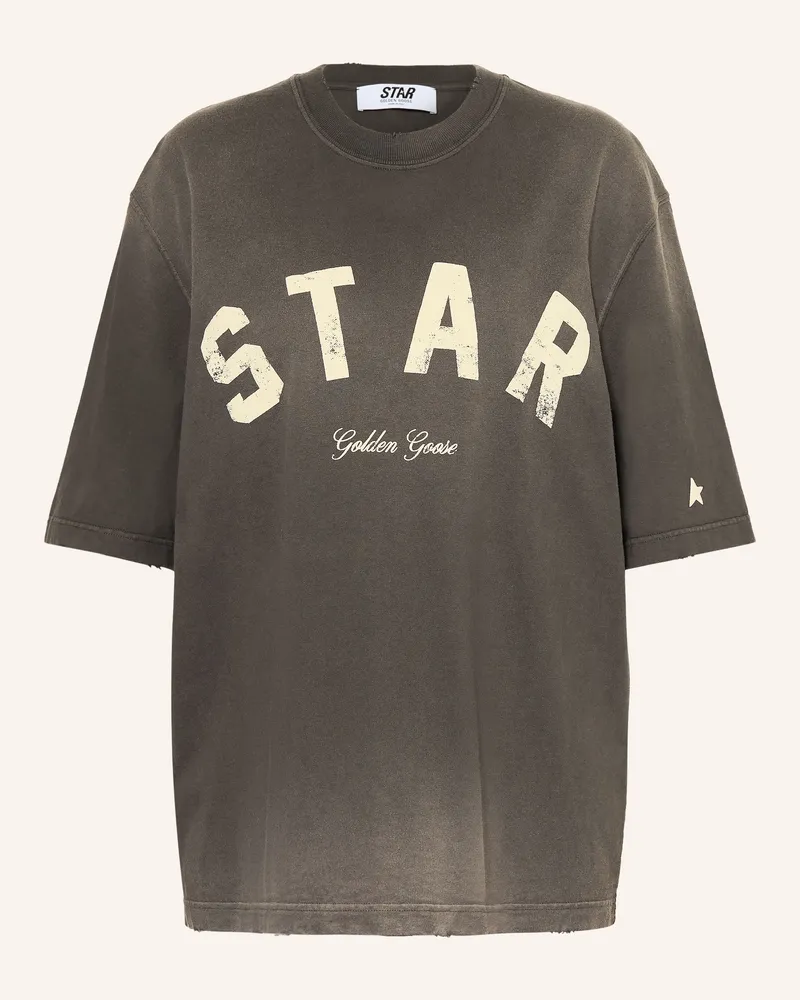 Golden Goose T-Shirt schwarz Dunkelgrau