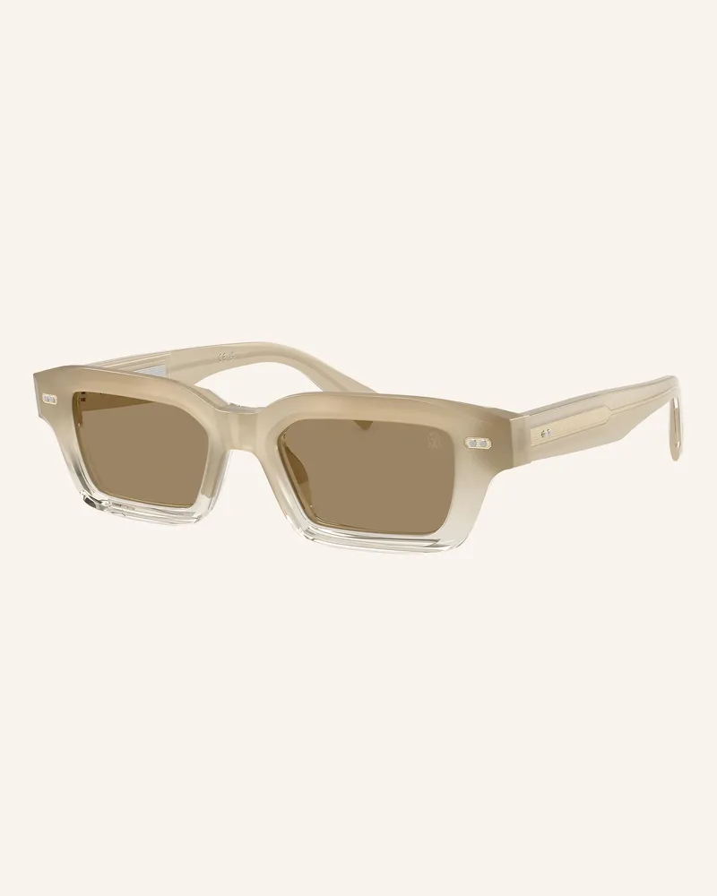 Brunello Cucinelli Sonnenbrille bc4019s beige Hellbraun