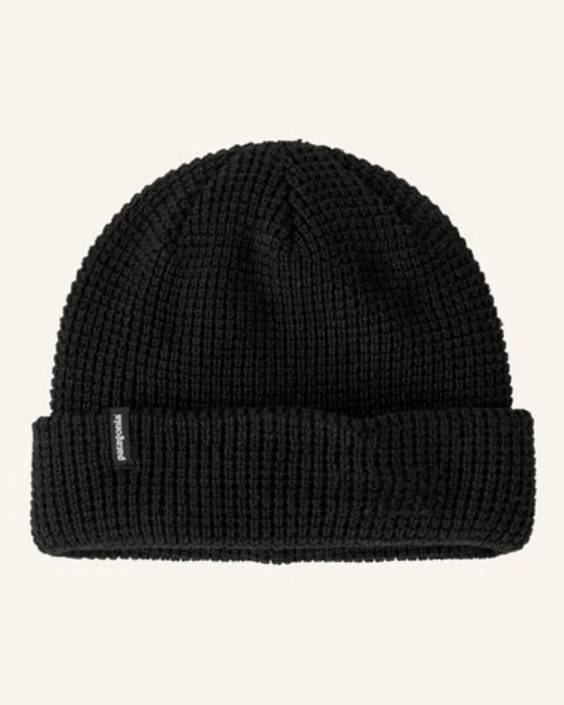 Patagonia Beanie Snowdrifter schwarz Schwarz