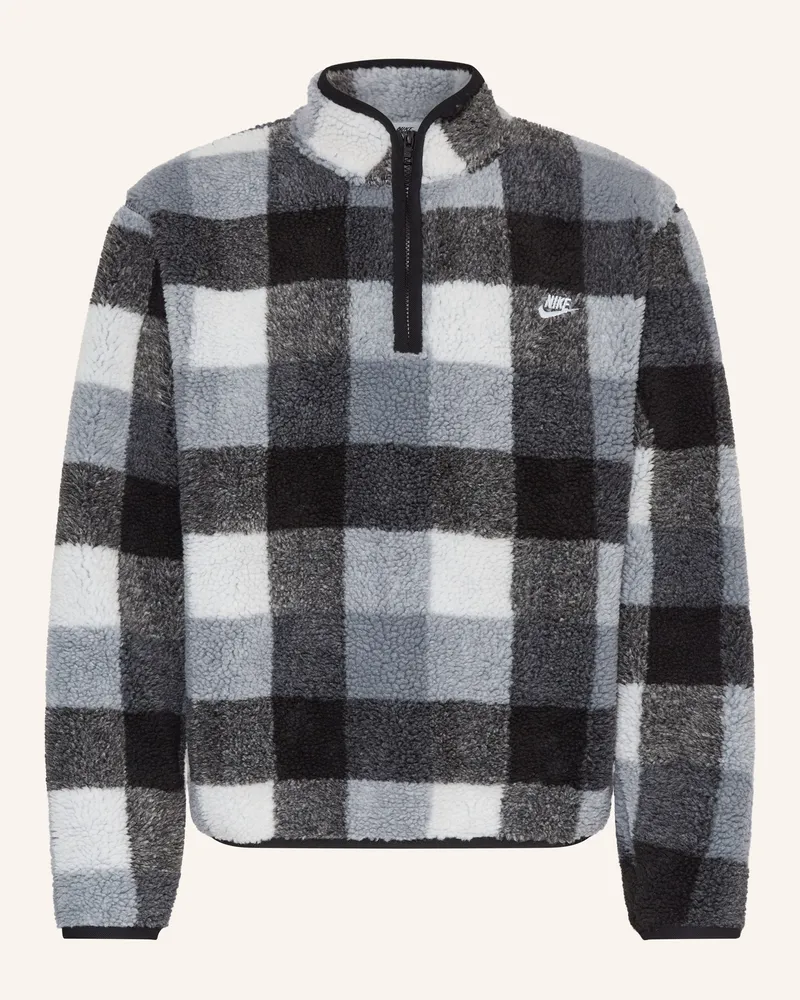 Nike Fleece-Troyer CLUB Dunkelgrau