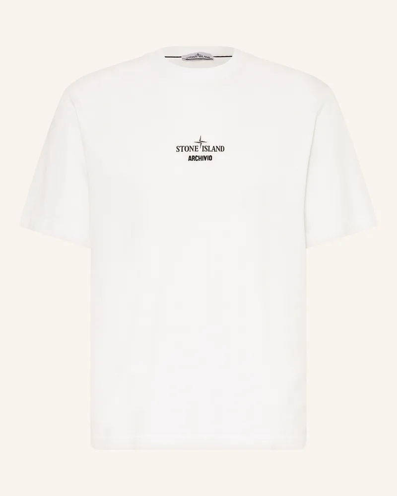 Stone Island T-Shirt Weiss