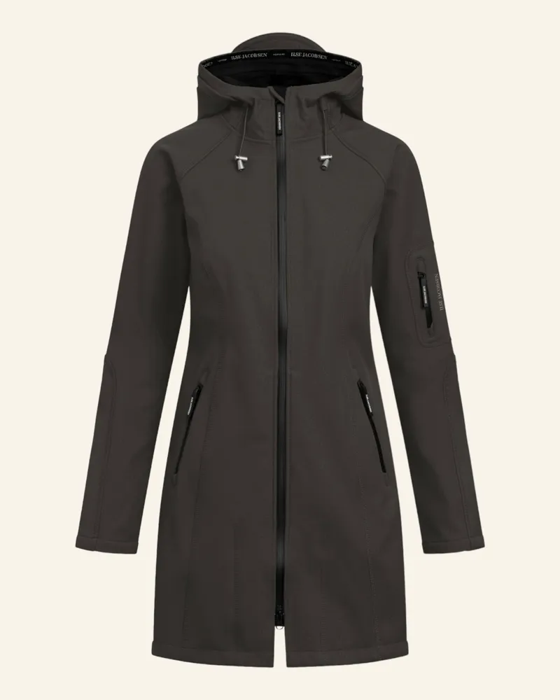 Ilse Jacobsen Softshell-Mantel Schwarz