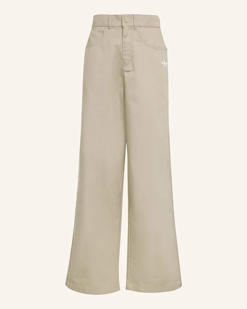 adidas Twillhose beige Beige