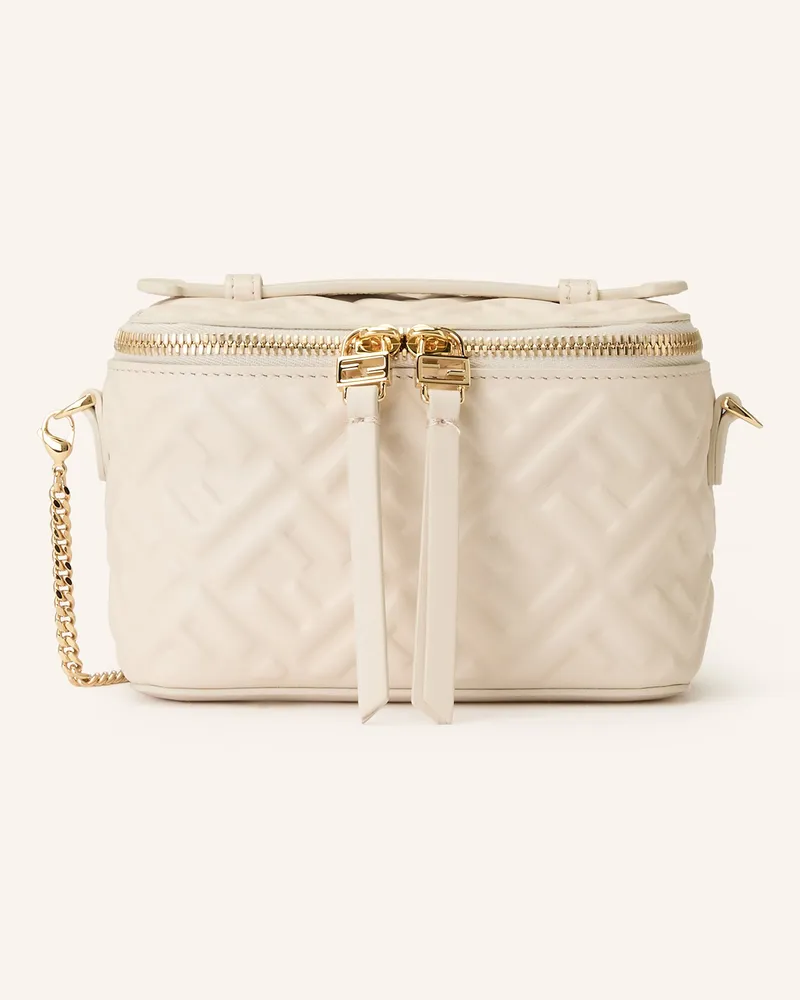 Fendi Umhängetasche weiss Creme