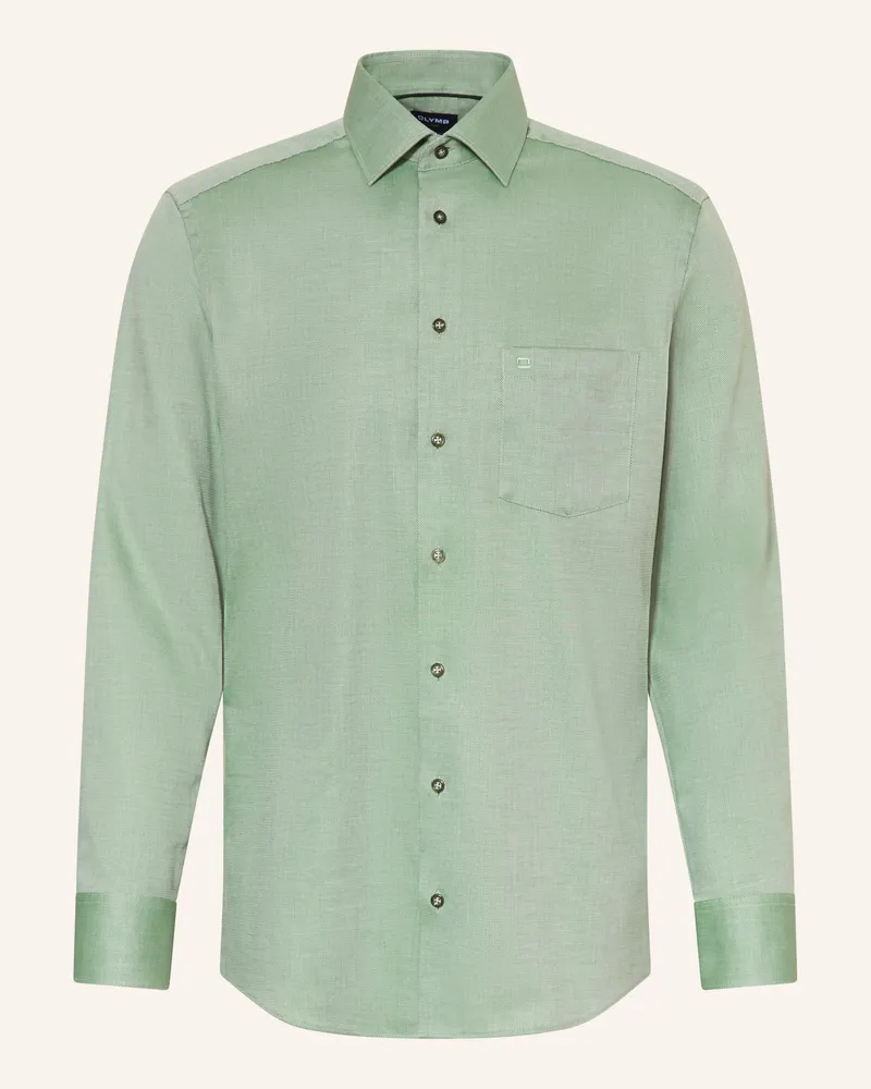 Olymp Hemd Luxor modern fit Hellgrün