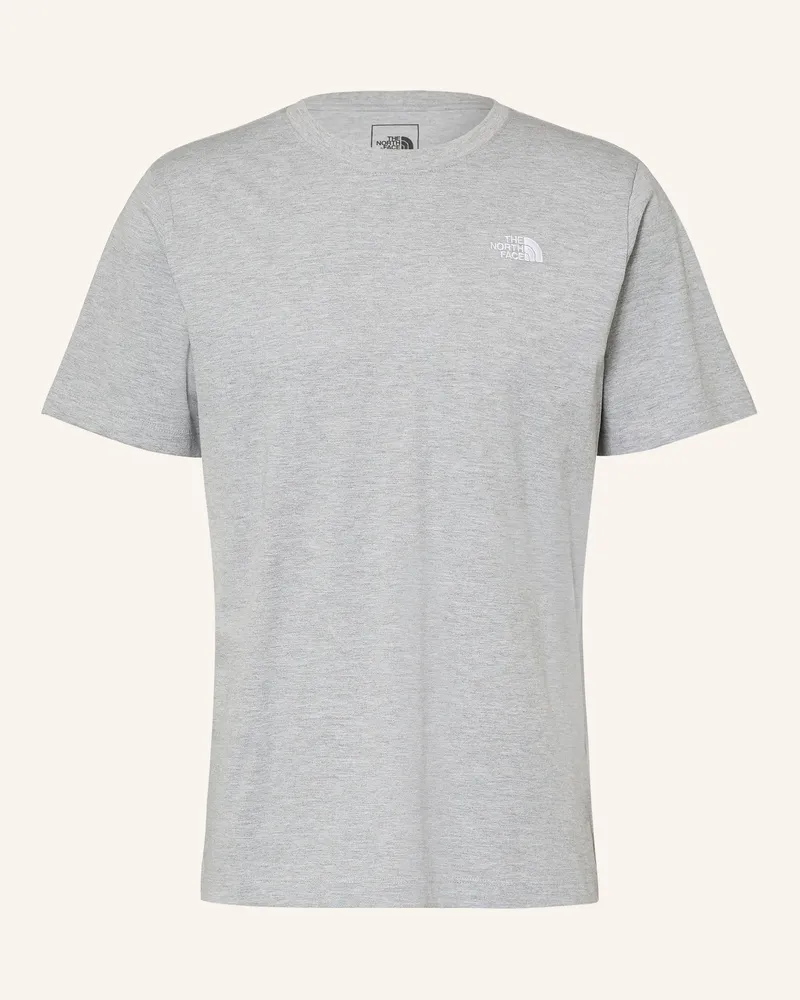 The North Face T-Shirt Evolution Simple Dome grau Hellgrau